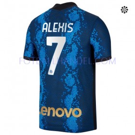 Herre Fotballdrakter Inter Milan Alexis Sanchez 7 Hjemme 2021-22 Kortermet